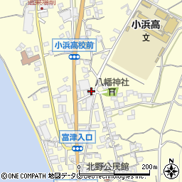 長崎県雲仙市小浜町北野685周辺の地図