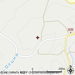 熊本県上益城郡御船町上野3662周辺の地図