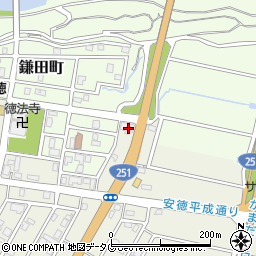 長崎県島原市中安徳町丁-4310周辺の地図