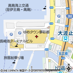 柿安口福堂夢彩都　長崎店周辺の地図