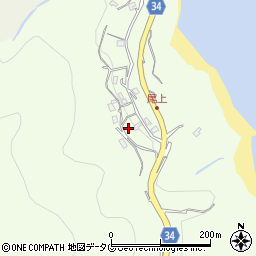 長崎県長崎市春日町周辺の地図