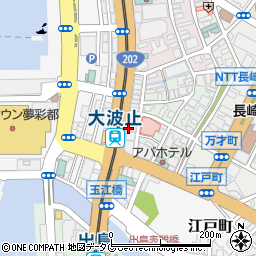 京都フルーツ大福 果寿庵 大波止店周辺の地図