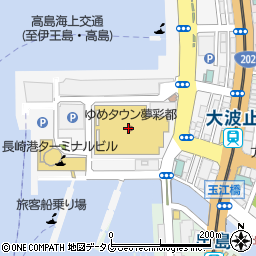 ライトオン長崎夢彩都店周辺の地図
