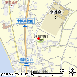長崎県雲仙市小浜町北野656周辺の地図