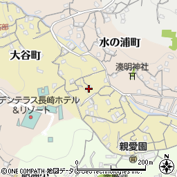 長崎県長崎市大谷町255周辺の地図