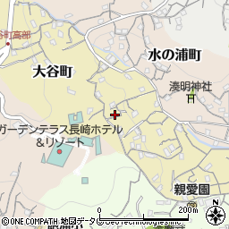 長崎県長崎市大谷町256周辺の地図