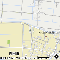 熊本県熊本市南区内田町860周辺の地図