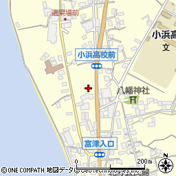 長崎県雲仙市小浜町北野708周辺の地図