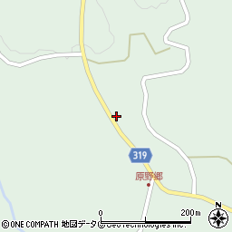 熊本県上益城郡山都町郷野原1458周辺の地図