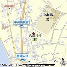 長崎県雲仙市小浜町北野周辺の地図