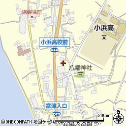 長崎県雲仙市小浜町北野908周辺の地図
