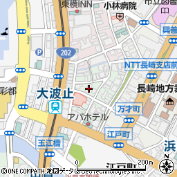 長崎ヤクルト株式会社周辺の地図