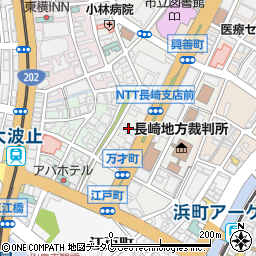 フォーレ長崎県庁通り管理室周辺の地図