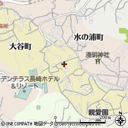 長崎県長崎市大谷町283-4周辺の地図