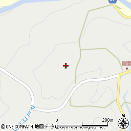 熊本県上益城郡御船町上野3687周辺の地図