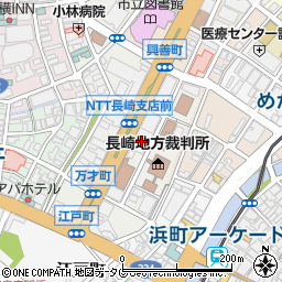 佐賀銀行長崎支店周辺の地図