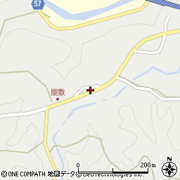 熊本県上益城郡御船町上野4020周辺の地図