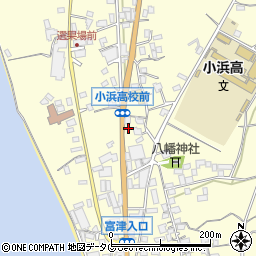 長崎県雲仙市小浜町北野705周辺の地図