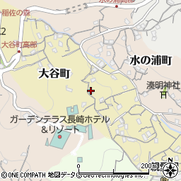 長崎県長崎市大谷町279周辺の地図