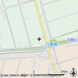 飽田コンクリート周辺の地図