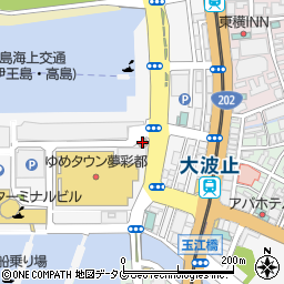 元船町自治会公民館周辺の地図