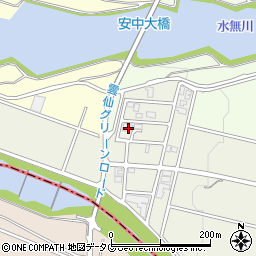 長崎県島原市中安徳町丁周辺の地図