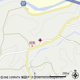 熊本県上益城郡御船町上野3932周辺の地図
