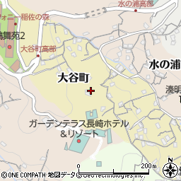 長崎県長崎市大谷町274周辺の地図