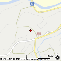 熊本県上益城郡御船町上野3630周辺の地図