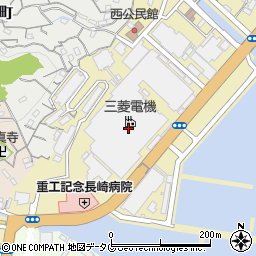 東芝三菱電機産業システム株式会社　労働組合長崎支部周辺の地図