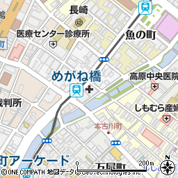 株式会社九州リースサービス　長崎支店周辺の地図