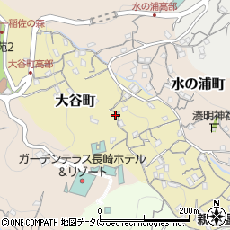 長崎県長崎市大谷町277周辺の地図