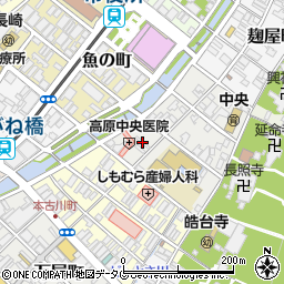 よこはま 眼鏡橋店周辺の地図