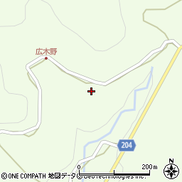 宮崎県西臼杵郡高千穂町下野993周辺の地図