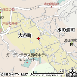 長崎県長崎市大谷町309周辺の地図