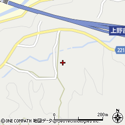 熊本県上益城郡御船町上野4239周辺の地図
