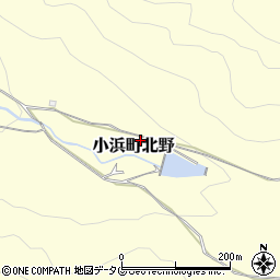 長崎県雲仙市小浜町北野2891周辺の地図