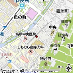 長崎県長崎市諏訪町周辺の地図