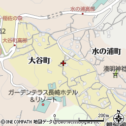 長崎県長崎市大谷町310周辺の地図