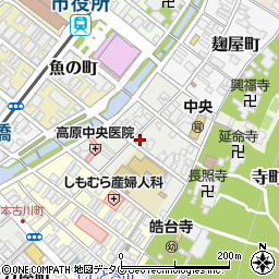 タテイシ商店周辺の地図