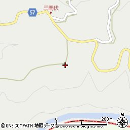 熊本県上益城郡御船町上野5445周辺の地図