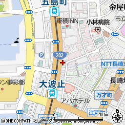 カギの１１０番長崎周辺の地図