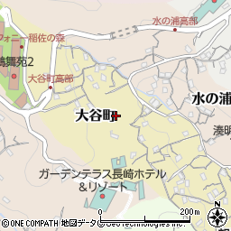 長崎県長崎市大谷町335周辺の地図