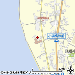 長崎県雲仙市小浜町北野378周辺の地図