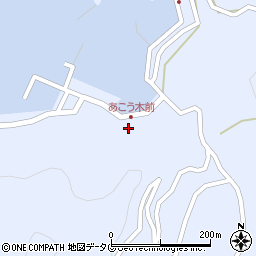 長崎県五島市平蔵町1588周辺の地図