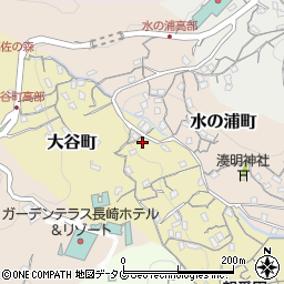 長崎県長崎市大谷町306周辺の地図