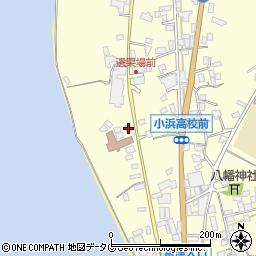 長崎県雲仙市小浜町北野387周辺の地図