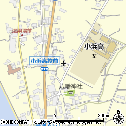 長崎県雲仙市小浜町北野617-7周辺の地図