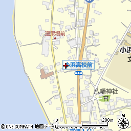 長崎県雲仙市小浜町北野392周辺の地図