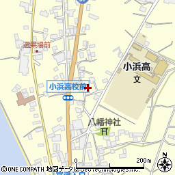 長崎県雲仙市小浜町北野613周辺の地図